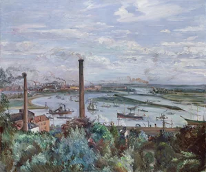 Vista de Kohlbrand, 1911